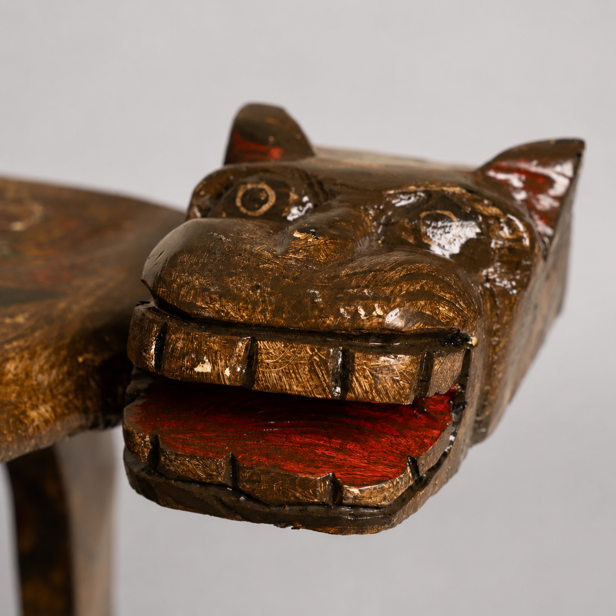 Benches with Animal Faces
