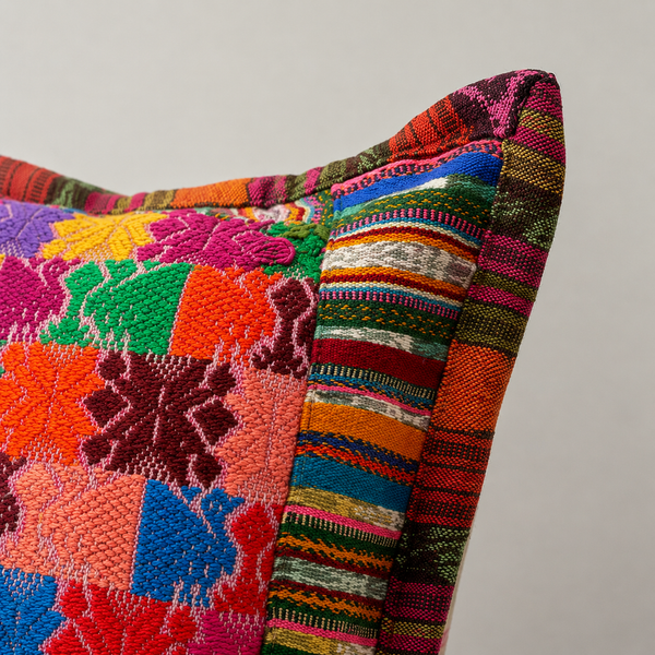 Embroidered Cushion Cover 50x50 cm