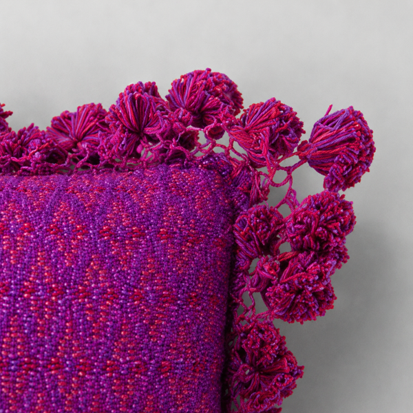 Cushion Cover with Tassels 65x40 cm