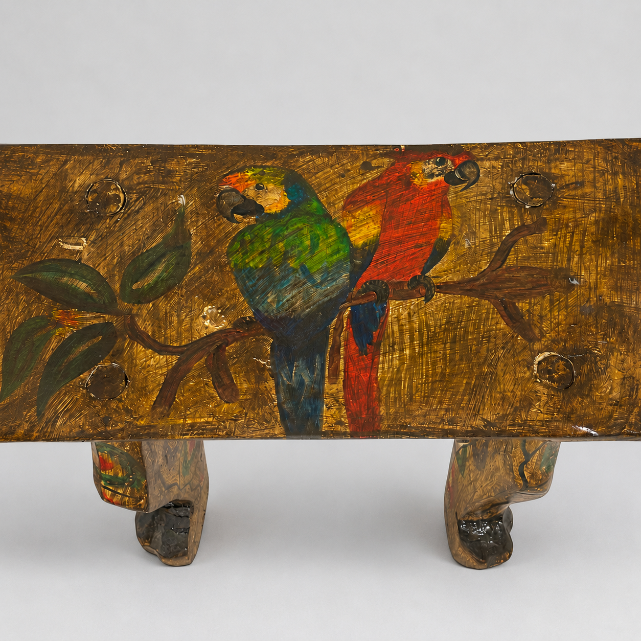 Benches with Animal Faces
