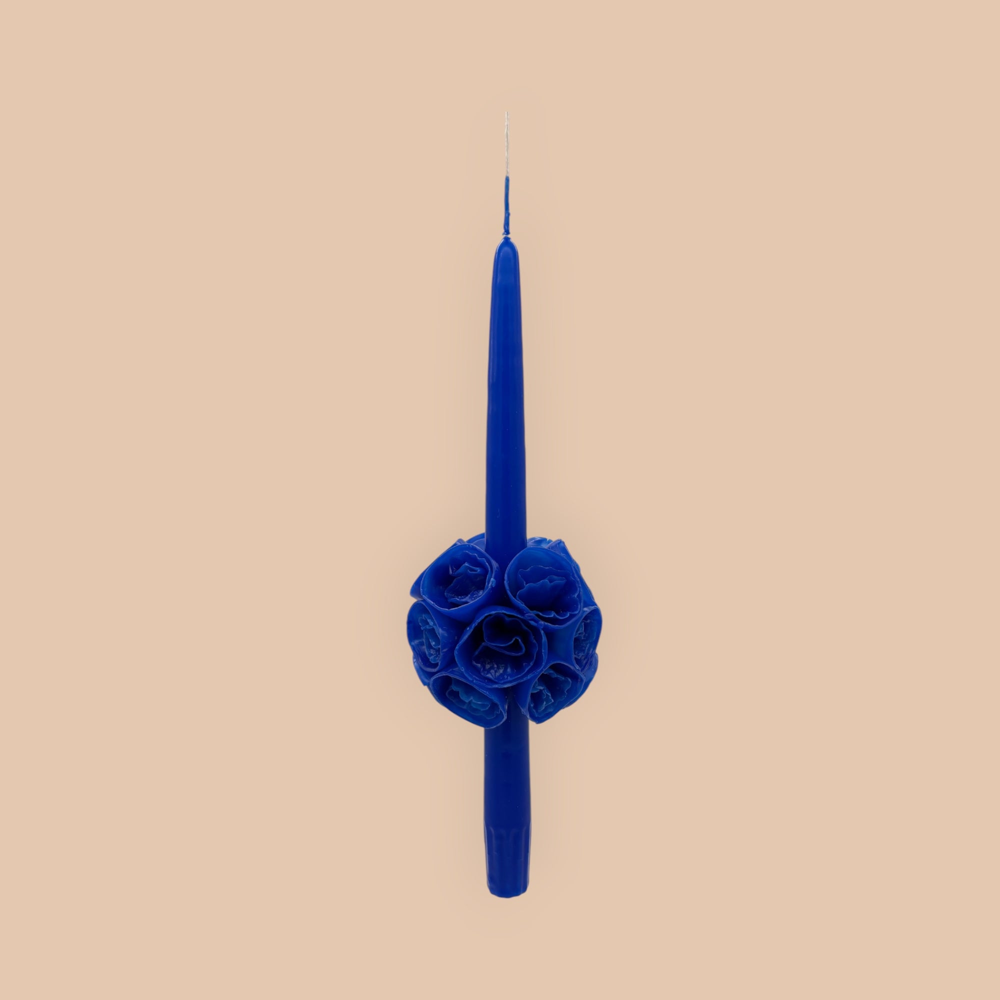 Medium flowered candle
